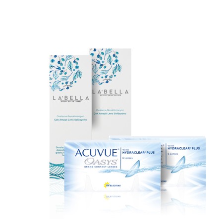 Acuvue Oasys Hydraclear Plus - 6Lı Paket 2 + 2 Adet