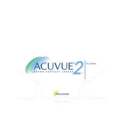 Acuvue 2 - 6'lı Paket Şeffaf Lens