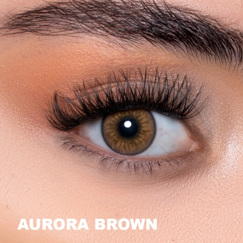 Fx Eyes Ela Renk Aurora Brown (1 Yıllık)