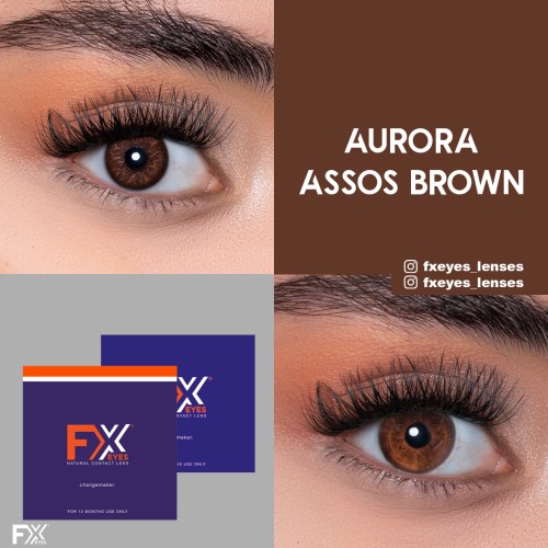 Fx Eyes Ela Renk Aurora Asos Brown (1 Yıllık)