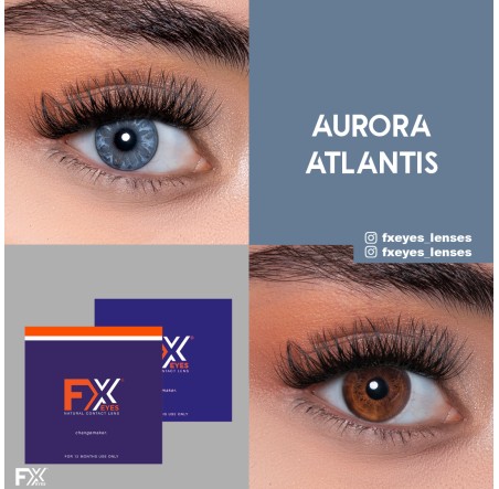 FX Eyes Mavi Renk Aurora Atlantis (1 YILLIK)