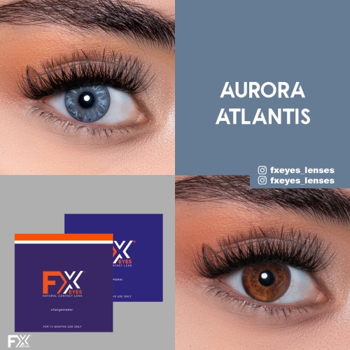 FX Eyes Mavi Renk Aurora Atlantis (1 YILLIK)