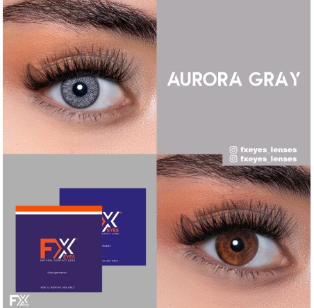 Fx Eyes Gri Renk Aurora Gray (1 Yıllık)