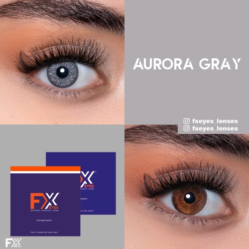 Fx Eyes Gri Renk Aurora Gray (1 Yıllık)