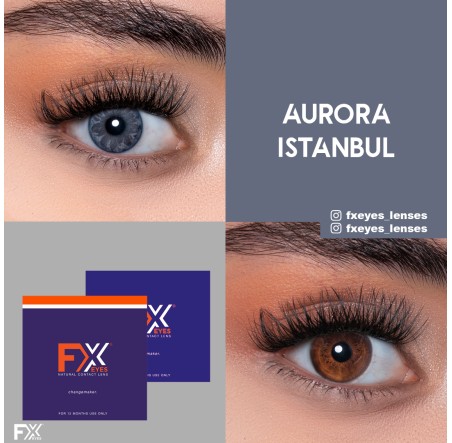 FX Eyes Mavi Renk Aurora İstanbul (1 YILLIK)