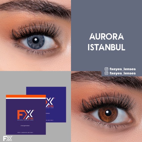 FX Eyes Mavi Renk Aurora İstanbul (1 YILLIK)