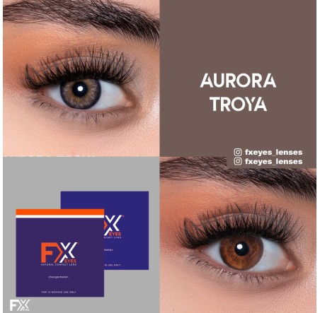 Fx Eyes Gri Renk Aurora Troya (1 Yıllık)