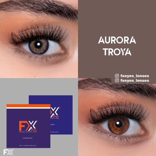 Fx Eyes Gri Renk Aurora Troya (1 Yıllık)