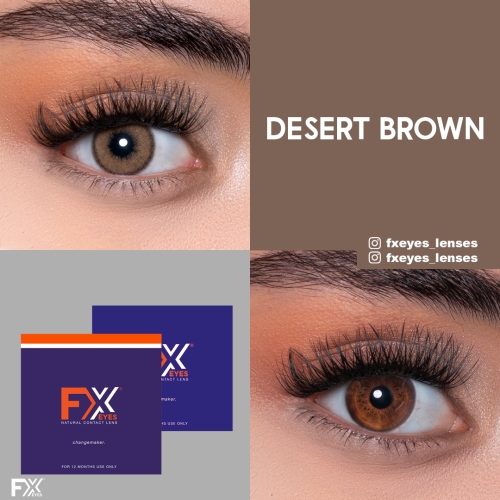 Fx Eyes Ela Renk Desert Brown (1 Yıllık)