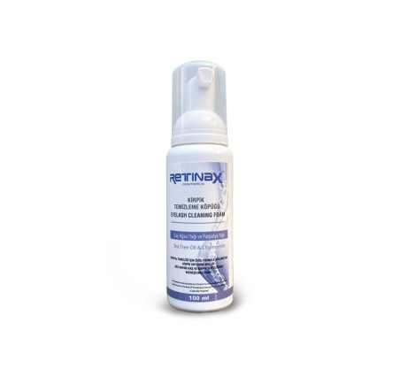 Retinax Kirpik Temizleme Köpüğü 100 ML