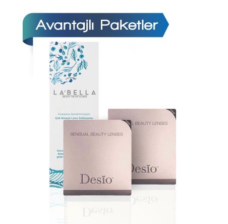 2 Kutu Desio Sensual Beauty (3 Aylık) + Solüsyon