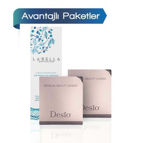 2 Kutu Desio Sensual Beauty (3 Aylık) + Solüsyon
