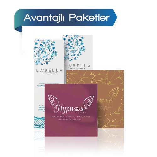 Hypnose Lens (1 Yıllık) 2 + 2 Adet 60 ML Solüsyon Hypnose Lens (1 Yıllık) 2 + 2 Adet 60 ML Solüsyon