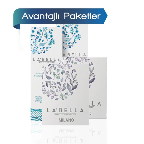 Labella Milano (1 Yıllık) 2 + 2 Adet  Labella Milano (1 Yıllık) 2 + 2 Adet