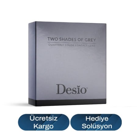 Desio Two Shades Gri Renk Darker Grey (3 Aylık)
