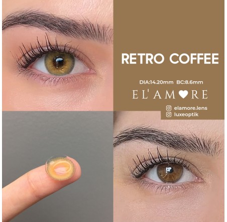 Elamore Ela Renk Retro Coffee (6 Aylık)