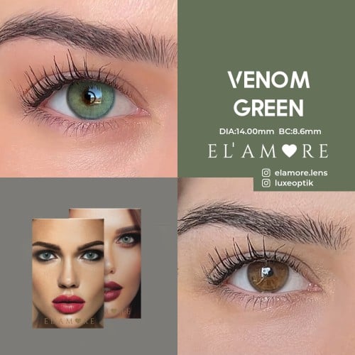 Elamore Yeşil Renk Venom Green (1 Yıllık)
