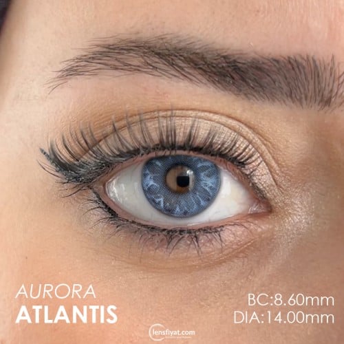 FX Eyes Mavi Renk Aurora Atlantis (1 YILLIK)