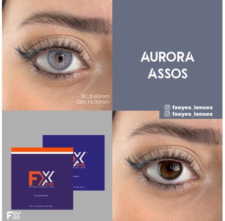 Fx Eyes Gri Renk Aurora Asos  (1 Yıllık)