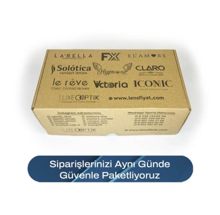 Fx Eyes Gri Renk Aurora Troya (1 Yıllık)