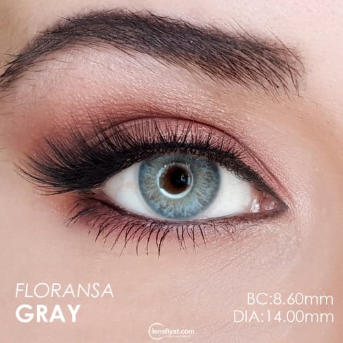 FX Eyes Mavi Renk Floransa Gray (3 Aylık)