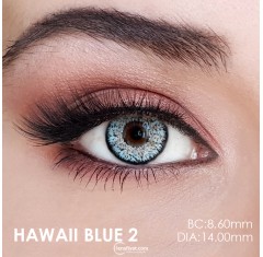 FX Eyes Mavi Renk Hawaii Blue (1 YILLIK)