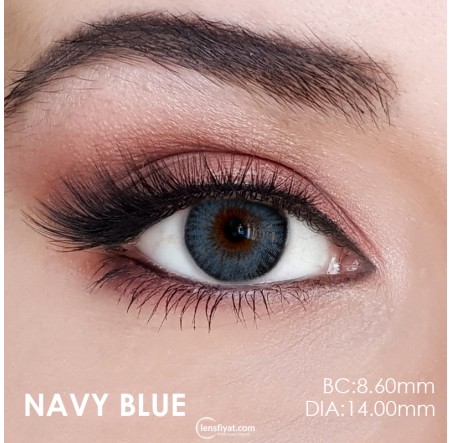 FX Eyes Mavi Renk Navy Blue (1 YILLIK)