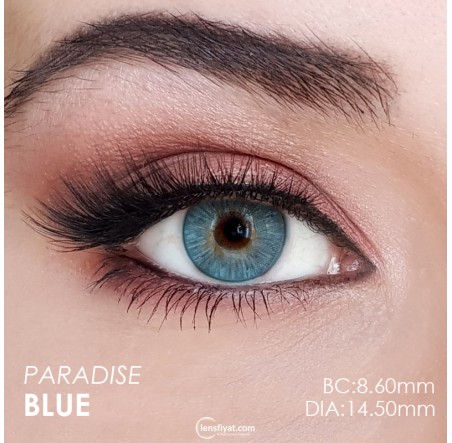 FX Eyes Mavi Renk Paradise Blue  (1 Yıllık)