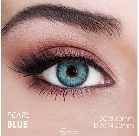 FX Eyes Mavi Renk Pearl Blue (1 YILLIK)