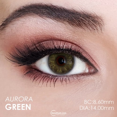 FX Eyes Yeşil Renk Aurora Green (1 YILLIK)