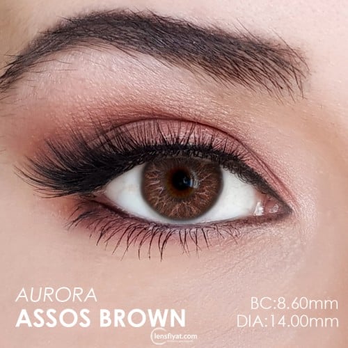 Fx Eyes Ela Renk Aurora Asos Brown (1 Yıllık)