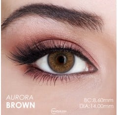 Fx Eyes Ela Renk Aurora Brown (1 Yıllık)