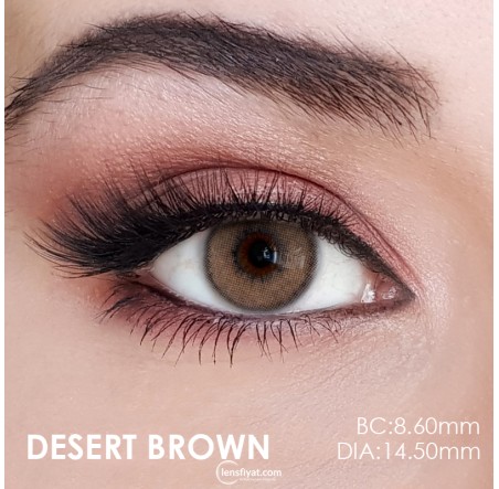 Fx Eyes Ela Renk Desert Brown (1 Yıllık)