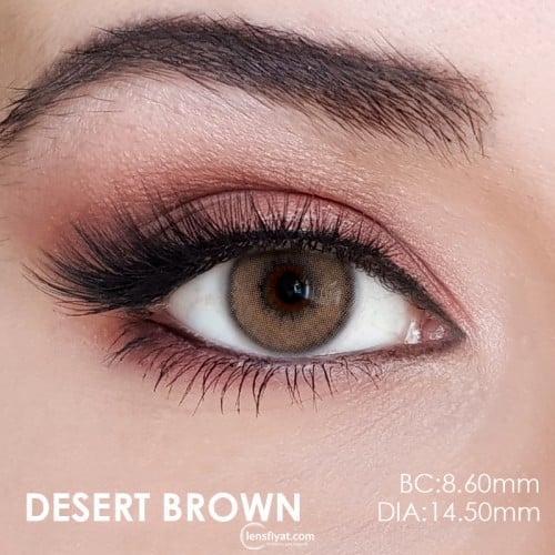 Fx Eyes Ela Renk Desert Brown (1 Yıllık)