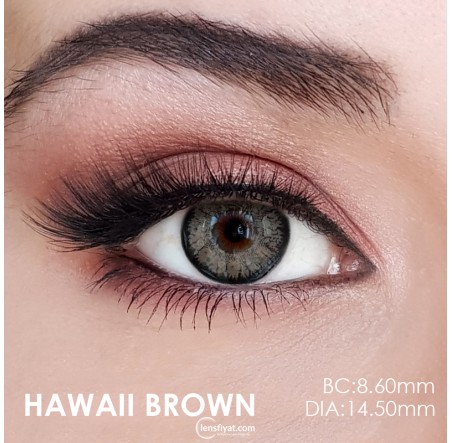 Fx Eyes Ela Renk Hawai Brown (1 Yıllık)