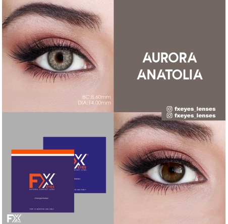 FX Eyes Yeşil Renk Aurora Anatolia (1 YILLIK)