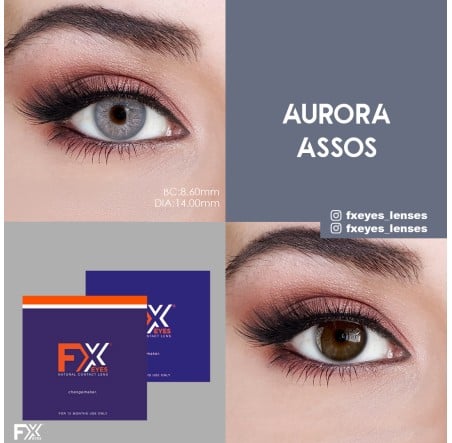 Fx Eyes Gri Renk Aurora Asos  (1 Yıllık)