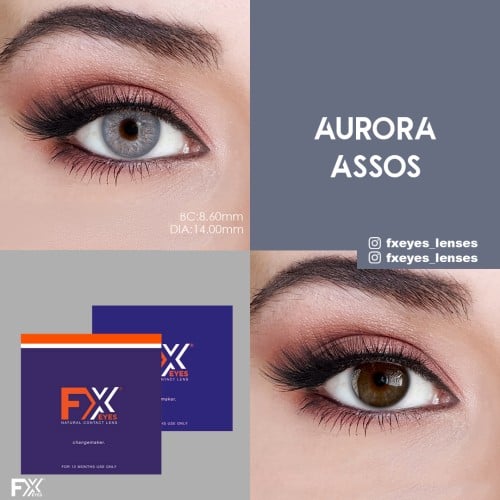 Fx Eyes Gri Renk Aurora Asos  (1 Yıllık)