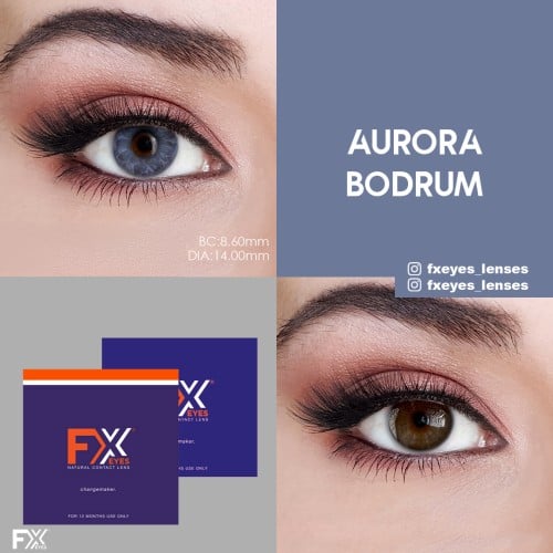 FX Eyes Mavi Renk Aurora Bodrum (1 YILLIK)