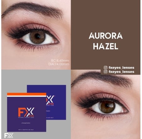 Fx Eyes Ela Renk Aurora Hazel (1 Yıllık)