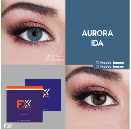 FX Eyes Mavi Renk Aurora İda (1 YILLIK)