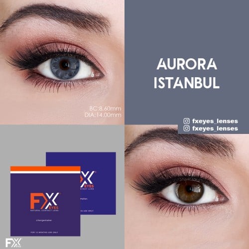 FX Eyes Mavi Renk Aurora İstanbul (1 YILLIK)