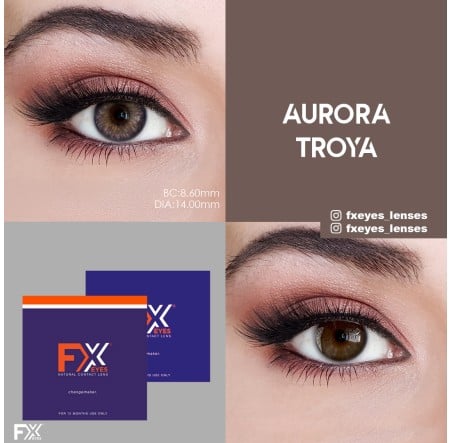 Fx Eyes Gri Renk Aurora Troya (1 Yıllık)
