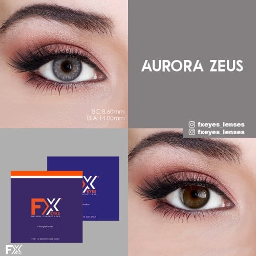 Fx Eyes Gri Renk Aurora Zeus (1 Yıllık)