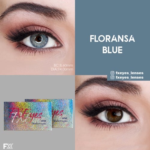 FX Eyes Mavi Renk Floransa Blue (3 Aylık)