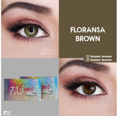 FX Eyes Ela Renk Floransa Brown (3 Aylık)
