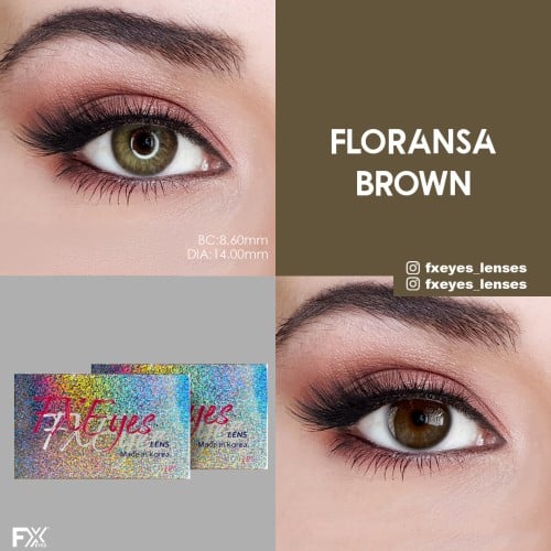 FX Eyes Ela Renk Floransa Brown (3 Aylık)