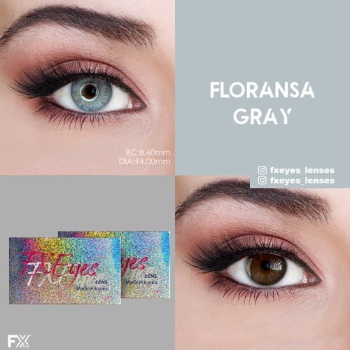 FX Eyes Mavi Renk Floransa Gray (3 Aylık)