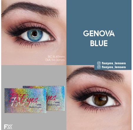FX Eyes Mavi Renk Genova Blue (3 Aylık)