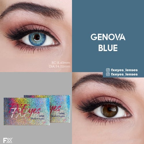 FX Eyes Mavi Renk Genova Blue (3 Aylık)